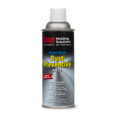 A can of Stoner Molding's A612 Short-Term Rust Preventative